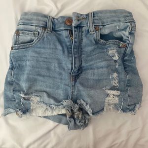 American eagle size 0 Jean shorts